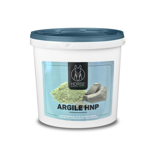 Argile HNP produit de soins pour chevaux de la marque HNP-Horse Nutrition Project